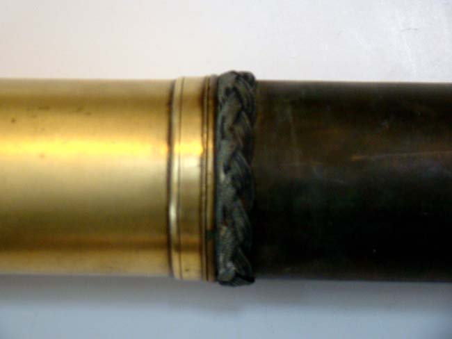 A nice early 19th century English single-draw telescope circa 1825 — image 2